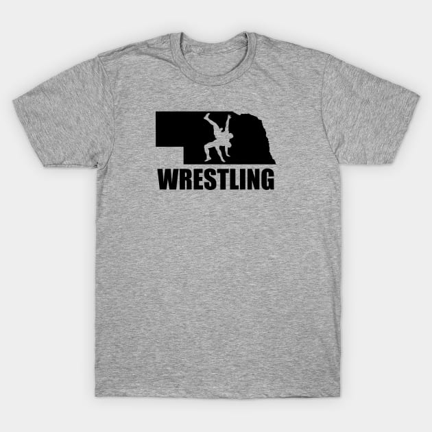 Nebraska Wrestling T-Shirt by Ruiz Combat Grappling